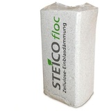 STEICO floc Zellulose-Einblasdämmung - 1 Palette - 18 x 15 kg Sack