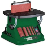 Holzstar Spindel-und Bandschleifmaschine OBSS 100 neigbar 0°-45°, 450 Watt Motor