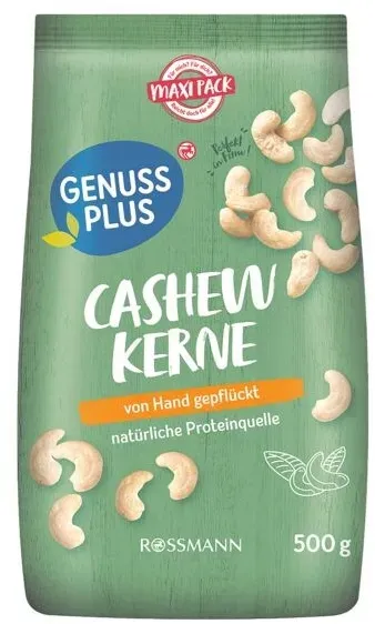 Cashewkerne Maxi-Pack, GENUSS PLUS