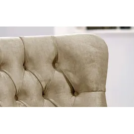 Max Winzer Sessel Brandon Samt 71 x 97 x 0 cm Beige