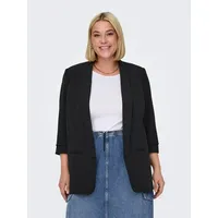 ONLY CARMAKOMA Kurzblazer CARELLY 3/4 LIFE Blazer WVN«, schwarz
