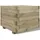 vidaXL Hochbeet 50x50x40 cm Holz Quadratisch