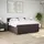 vidaXL Boxspringbett 180 x 200 cm Dunkelbraun