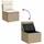 vidaXL Garten-Lounge-Set 8-tlg. beige