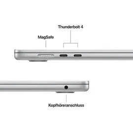 Apple MacBook Air M4 2025 15'' 24 GB RAM 512 GB SSD 10-Core GPU Silber