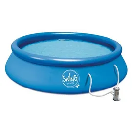 Mountfield Swing Quick-Set-Pool 366 x 91 cm blau inkl. Kartuschenfilterpumpe