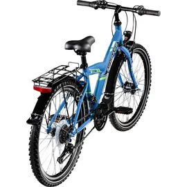 Zündapp Jugendfahrrad M724 24 Zoll Hardtail MTB 21-Gang blau