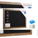 ALLboards Kreidetafel mit Holzrahmen 70x50cm