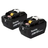 Makita BL1890 18 V Li-Ion 2 x 9,0 Ah Akku 1915H4-0