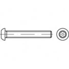 TOOLCRAFT Sicherheitsschrauben M10 30 mm 100 Stück