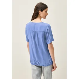 Cecil Kurzarmbluse Blau XXL