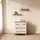 livinity® Kinderregal Mailo 70 x 20 cm Eiche weiß