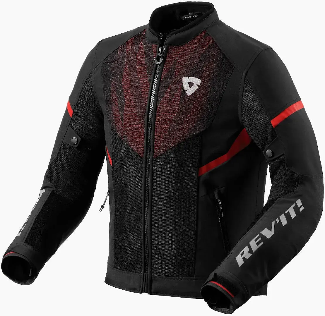 Revit Hyperspeed 2 GT Air Motorrad Textiljacke, schwarz-rot, Größe S für Männer