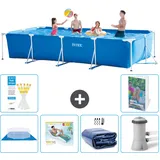 Rechteckiger Frame Pool - 450x220x84 Cm - 7-teilig  S171