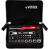 VIRAX Steckschlüssel-Satz 41-tlg. 1/4"