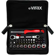 VIRAX Steckschlüssel-Satz 41-tlg. 1/4"