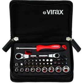 VIRAX Steckschlüssel-Satz 41-tlg. 1/4"