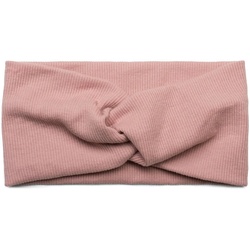 styleBREAKER Haarband, 1-tlg., Feinripp Haarband gedreht rosa