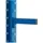 Meta Kragarmregal Stahl 40 x 600 mm Enzianblau