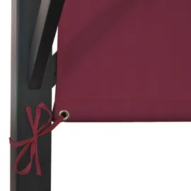 Mendler Pergola Baia 400 x 400 cm rot
