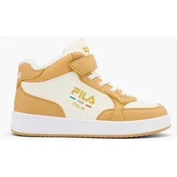 Hoher Sneaker - Damen - weiß