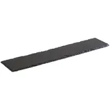 APS 945 Naturschieferplatte, 47 x 10 cm, Materialstärke 6-9 mm, möbelschonende Füßchen