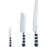 F.Dick F. DICK 1905 Set (3-Teiliges Messerset, bestehend aus Santoku/Officemesser/Universalmesser, Küchenmesser) 81974200, Silber