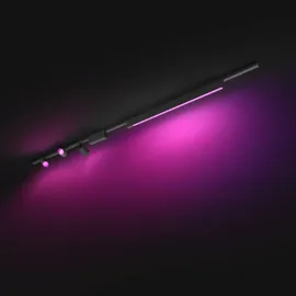 Philips Perifo 3 Spots + Lightbar schwarz