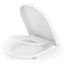 srewohs pro Toilettendeckel mit Kindersitz D Form Weiß