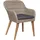 vidaXL Gartenstuhl 56 x 60 x 82 cm braun 2 St.