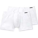 SCHIESSER Essentials Shorts white L 2er Pack