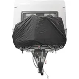 PRO PLUS Fahrradschutzhülle für 2 Fahrräder Deichselmontage blau, schwarz