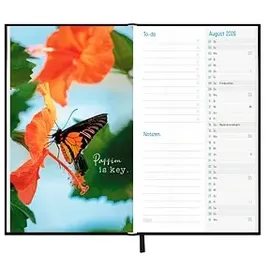 häfft® verlag Häfft-Timer slim Dainty Flower rosa 26/27