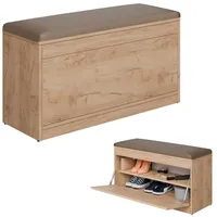 Platan Room Schuhschrank mit Sitzfläche 100 x 53 x