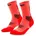 Socks Mid Cut 1 Paar Rot XL