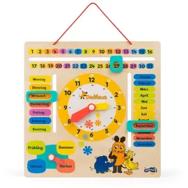 Small Foot Company Small Foot Spiel Die Maus Lernuhr mit Kalender