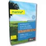 MANNA Rasensamen Schattenrasen Sonnenrasen 1 kg Grassamen Rasensaat 40 m2