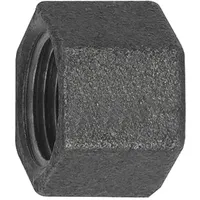 Riegler Kappe 300, Rp 1 i. Temperguss schwarz