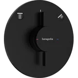 Hansgrohe DuoTurn S Mischer Unterputz, 2 Verbraucher, Mattschwarz
