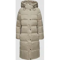 S.Oliver - Puffermantel in Satin-Optik, Damen, Beige, 32