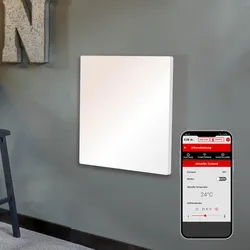 BRAST Hybrid Heizung HB 600 mit Wifi-Thermostat