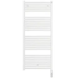 Design-Handtuchwärmer „Zeno“ 60 × 130,4 cm in Edelweiß
