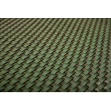 Progresja Polyrattan Balkonsichtschutz - Grün 0,9m x 5m