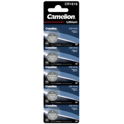 Camelion CR1616 Lithium Knopfzelle (5er Blister)