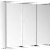 Keuco Royal Modular 2.0 Spiegelschrank 800311090100300 900 x 700 x 160 mm, 1 Steckdose, 1 Doppel-USB-Ladestelle, Wandvorbau, 3-türig