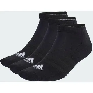 adidas Cushioned Low-Cut Socken 3er Pack Black / White 34-36