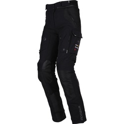 Modeka Panamericana 2 Damen Motorrad Textilhose, schwarz, Größe 42