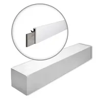 NOEL & MARQUET Sockelleiste NMC CF2S-box WALLSTYL Weiß 18 St. 360 x 11 cm