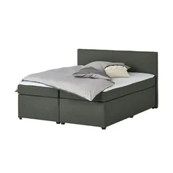 Boxspringbett  Kety ¦ grau ¦ Maße (cm): B: 167 H: 104
