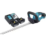 Makita DUH 507 RM2 Akku Heckenschere 18 V 50 cm + 2x Akku 4,0 Ah + Ladegerät